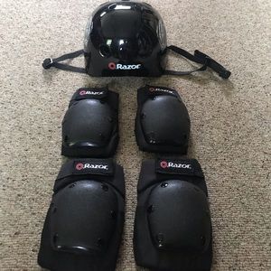 Helmet and pads